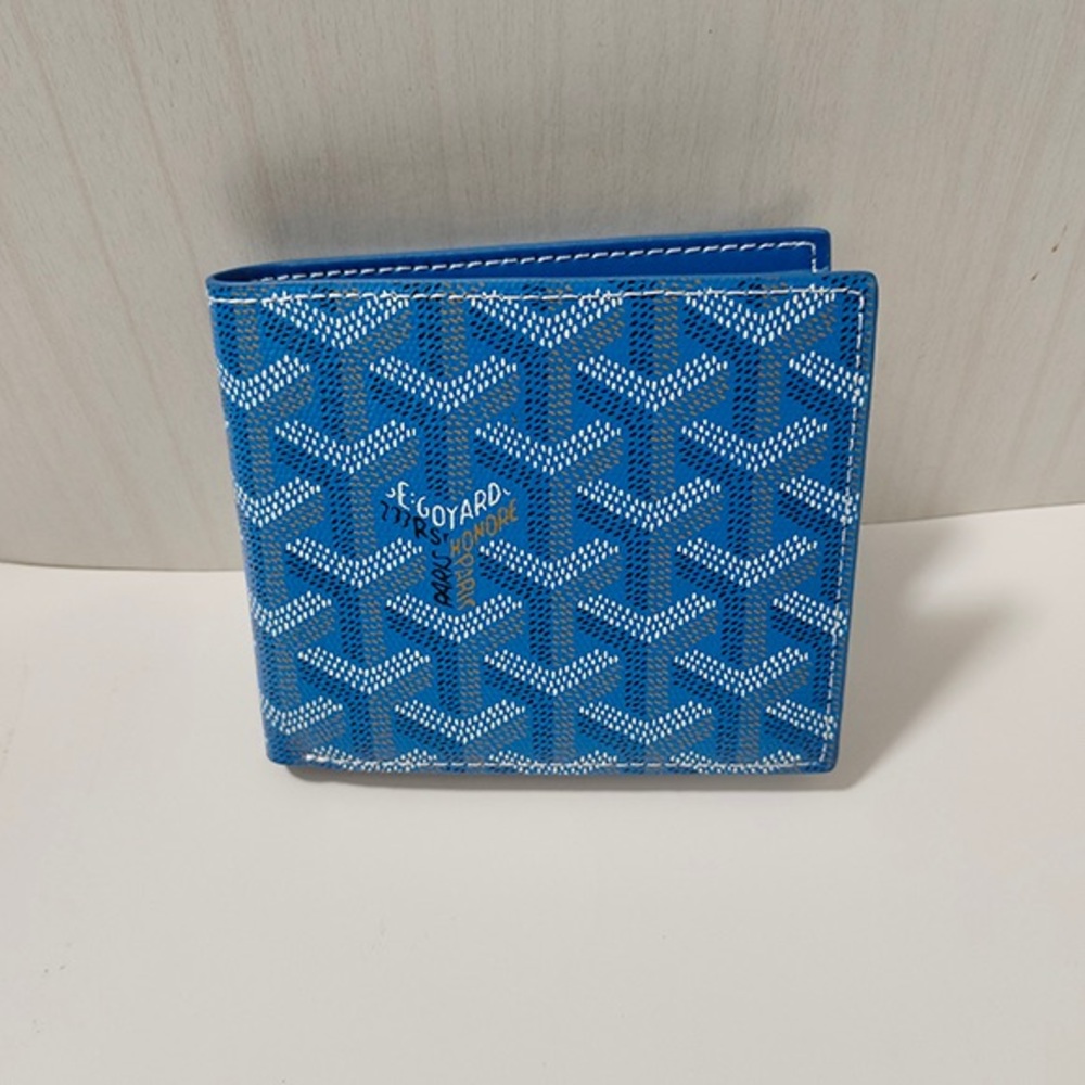 Goyard Blue Card Holder